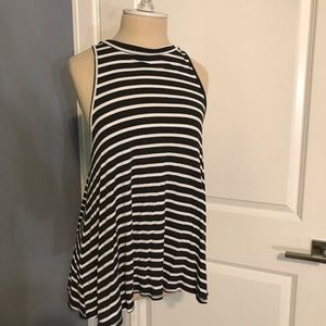 Stripped tank